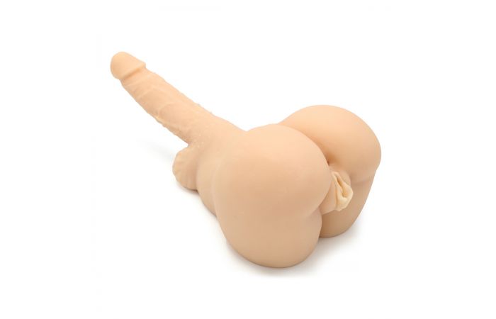Kiotos 2-in-1 Masturbator and Dildo – Realistic TPE Toy > Sex Toys For Men > Masturbators > Manual