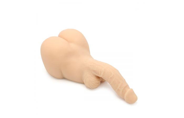 Kiotos 2-in-1 Masturbator and Dildo – Realistic TPE Toy > Sex Toys For Men > Masturbators > Manual