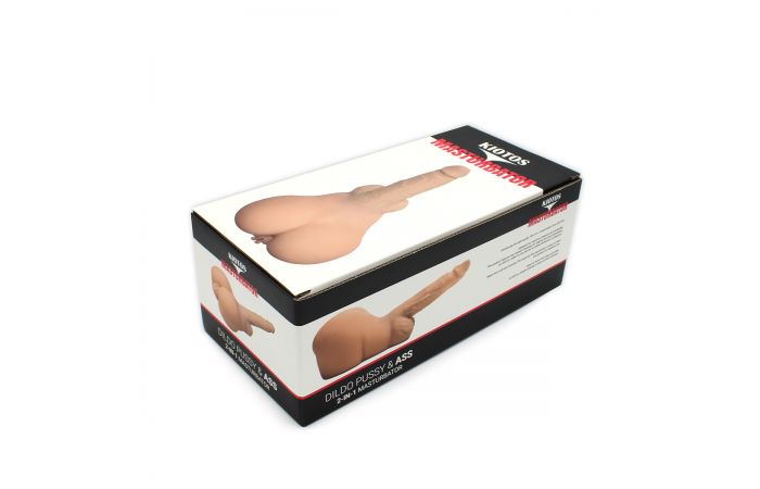 Kiotos 2-in-1 Masturbator and Dildo – Realistic TPE Toy > Sex Toys For Men > Masturbators > Manual