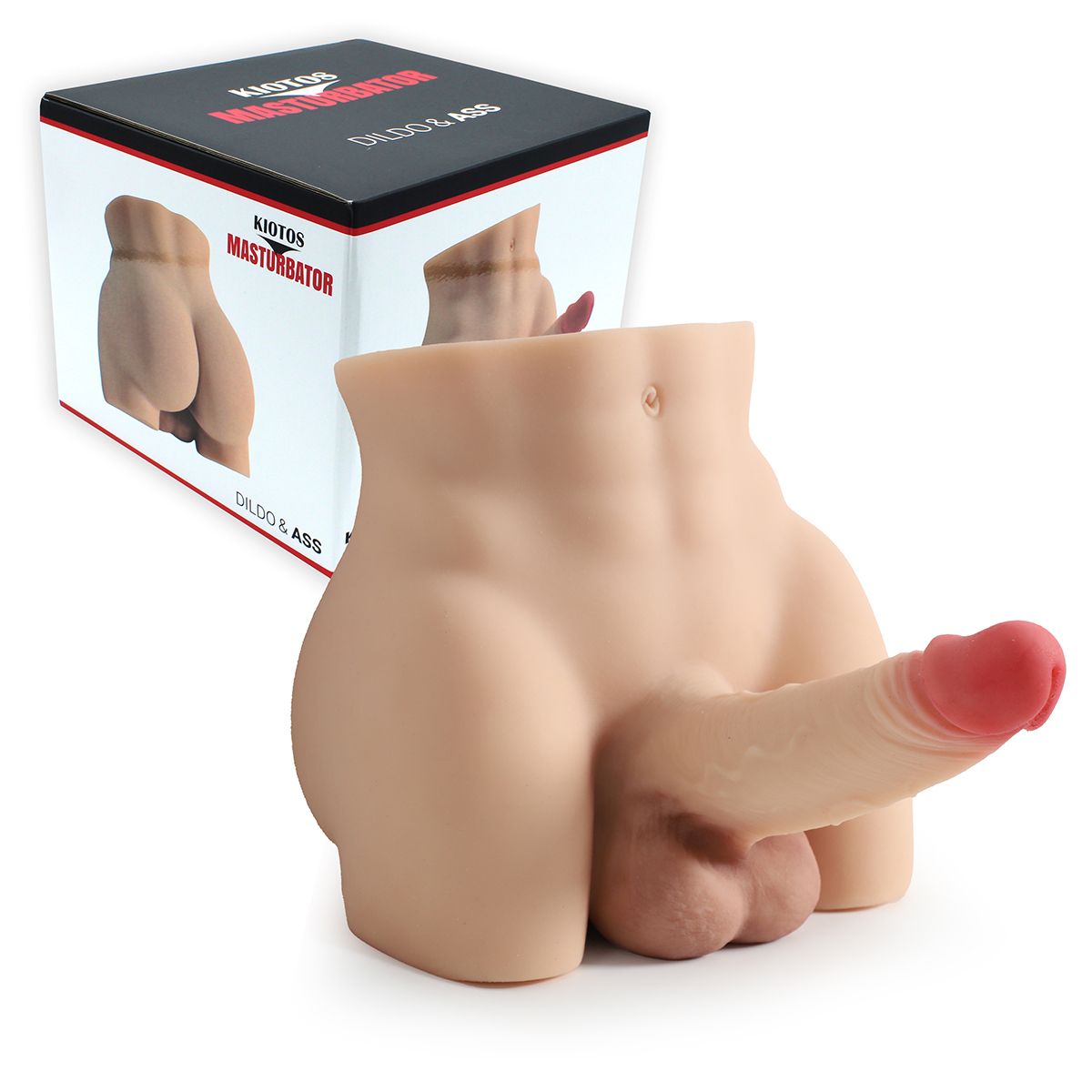 Kiotos Masturbator Dildo and Ass – Realistic Textured Toy > Sex Toys For Men > Masturbators > Manual