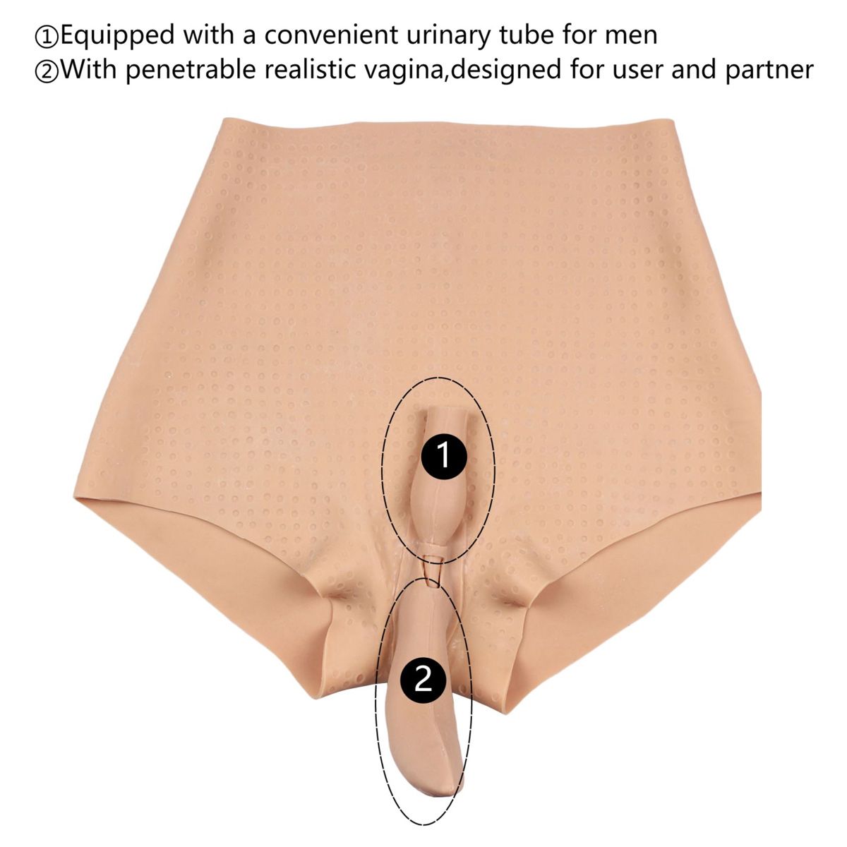 XX-Dreamstoys Ultra Realistic Vagina Form Size S with Butt Lifting Effect and Stretchable Comfortable Fit Secondary image
