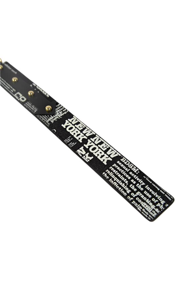 Ouch NY Collection Paddle (Black) – Leather Erotic Paddle > Bondage Gear > Paddles