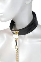 Ouch Rome Collection Iridescent PU Leather Collar and Leash > Bondage Gear > Collars & Leashes