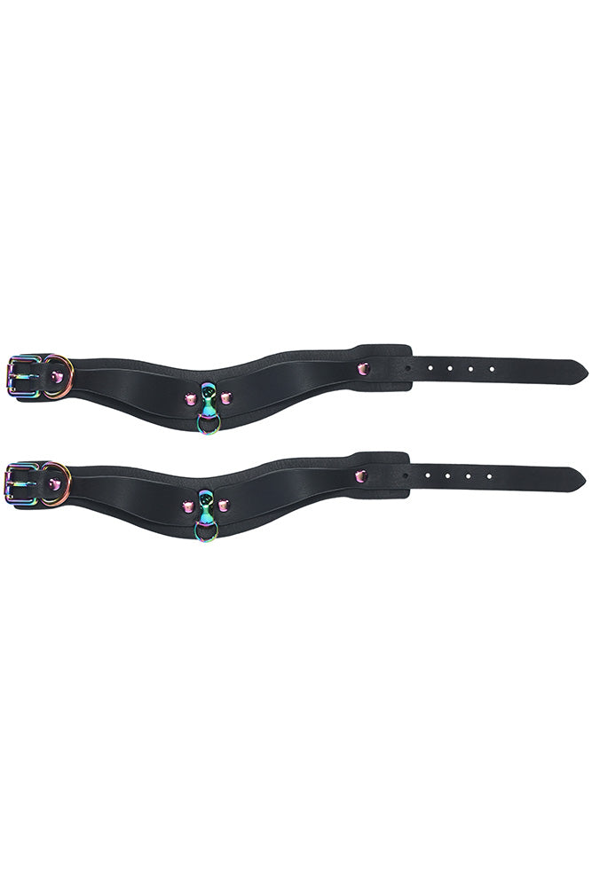 Ouch Venice Collection Handcuffs with Iridescent Finish > Bondage Gear > Restraints