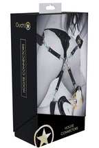 Ouch Venice Collection Hogtie Connectors with Iridescent PU Leather Hardware > Bondage Gear > Restraints