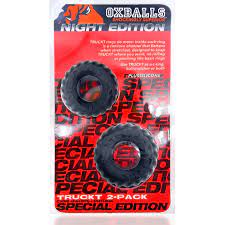 OxBalls Adult Toys Black / One Size OxBalls Truckt cockrings Night Edition 840215121837