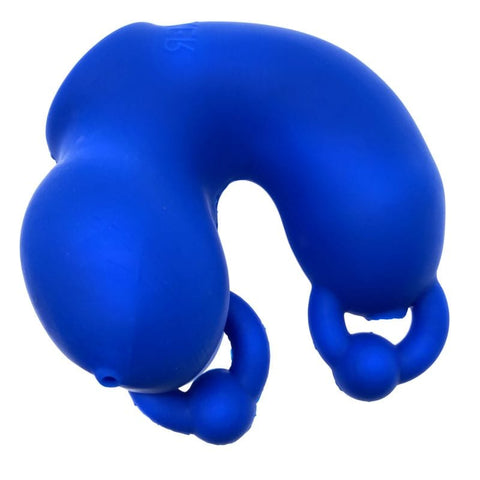 Meatlocker Chastity Sheath Police Blue for Ultimate Comfort and Kink BONDAGE-TOYS