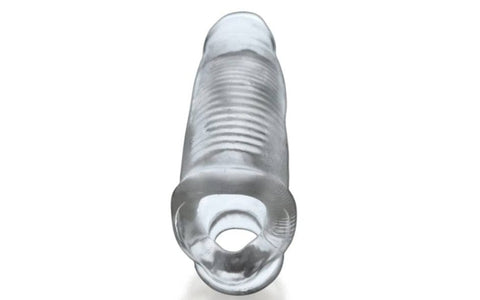 Hulk Gargantic Cocksheath Clear 11in Length 2.5in Width SLEEVES
