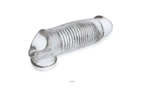 Hulk Gargantic Cocksheath Clear 11in Length 2.5in Width SLEEVES