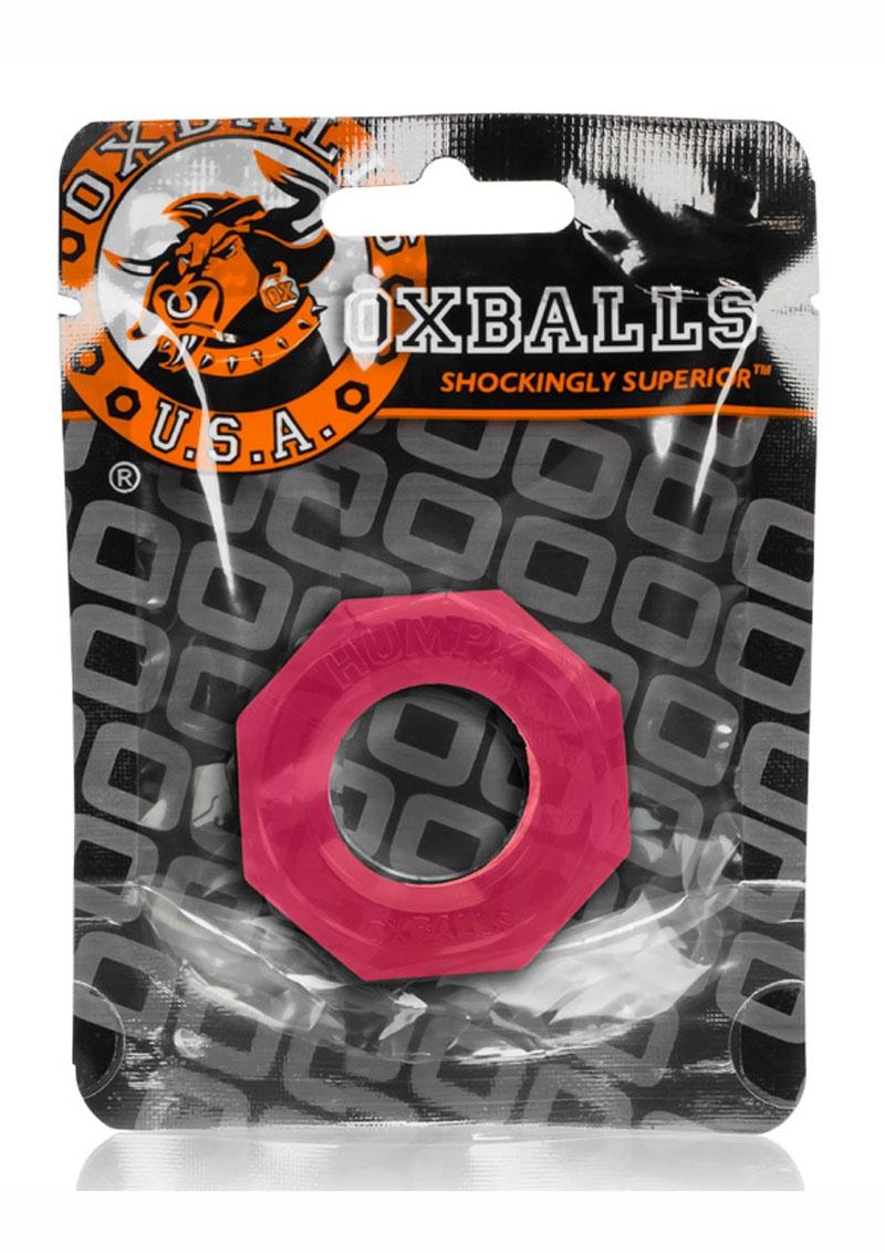 Oxballs Humpballs Screw Cockring – Stretchy Flexible Cockring - Red Red > Cock Ring > Single