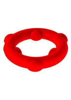Oxballs Spinner (Red) – Mega-Stretch Silicone Cock Ring > Cock Ring > Single