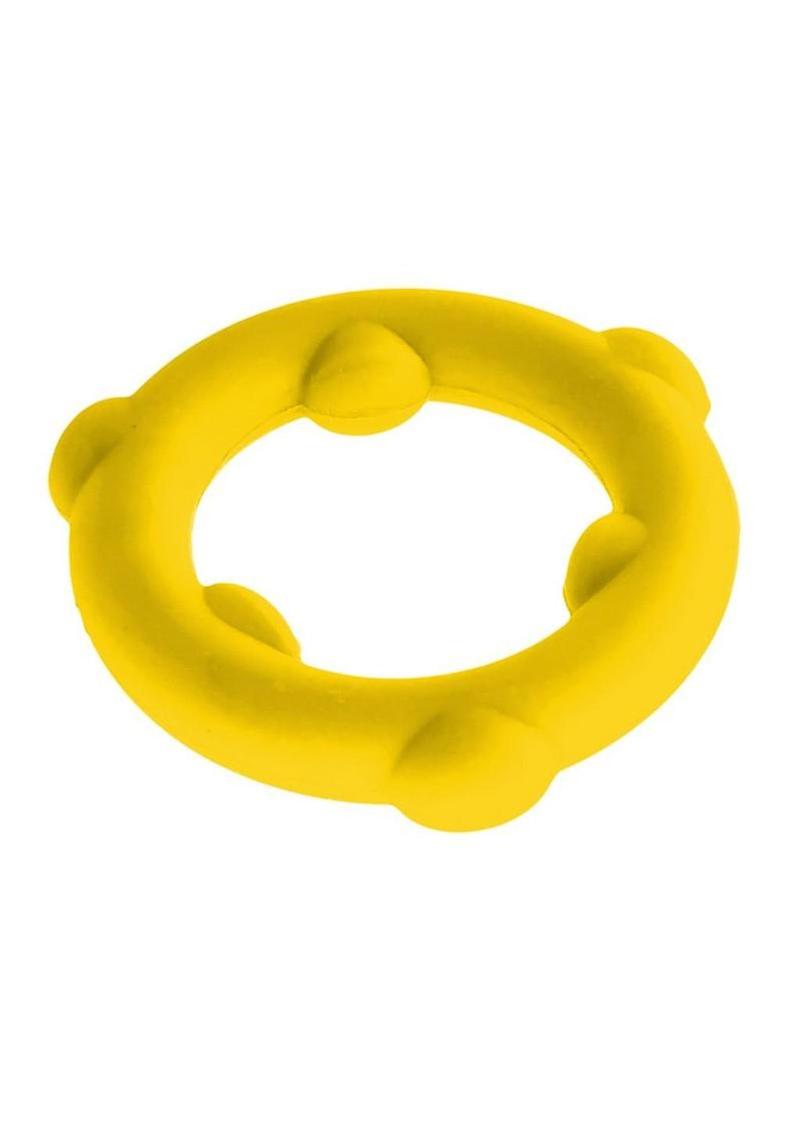 Oxballs Spinner (Yellow) – Silicone Mega-Stretch Cock Ring > Cock Ring > Single