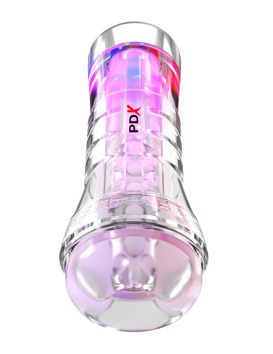PDX Elite ViewTube XXL (Clear) – LED Stroker Secondary image