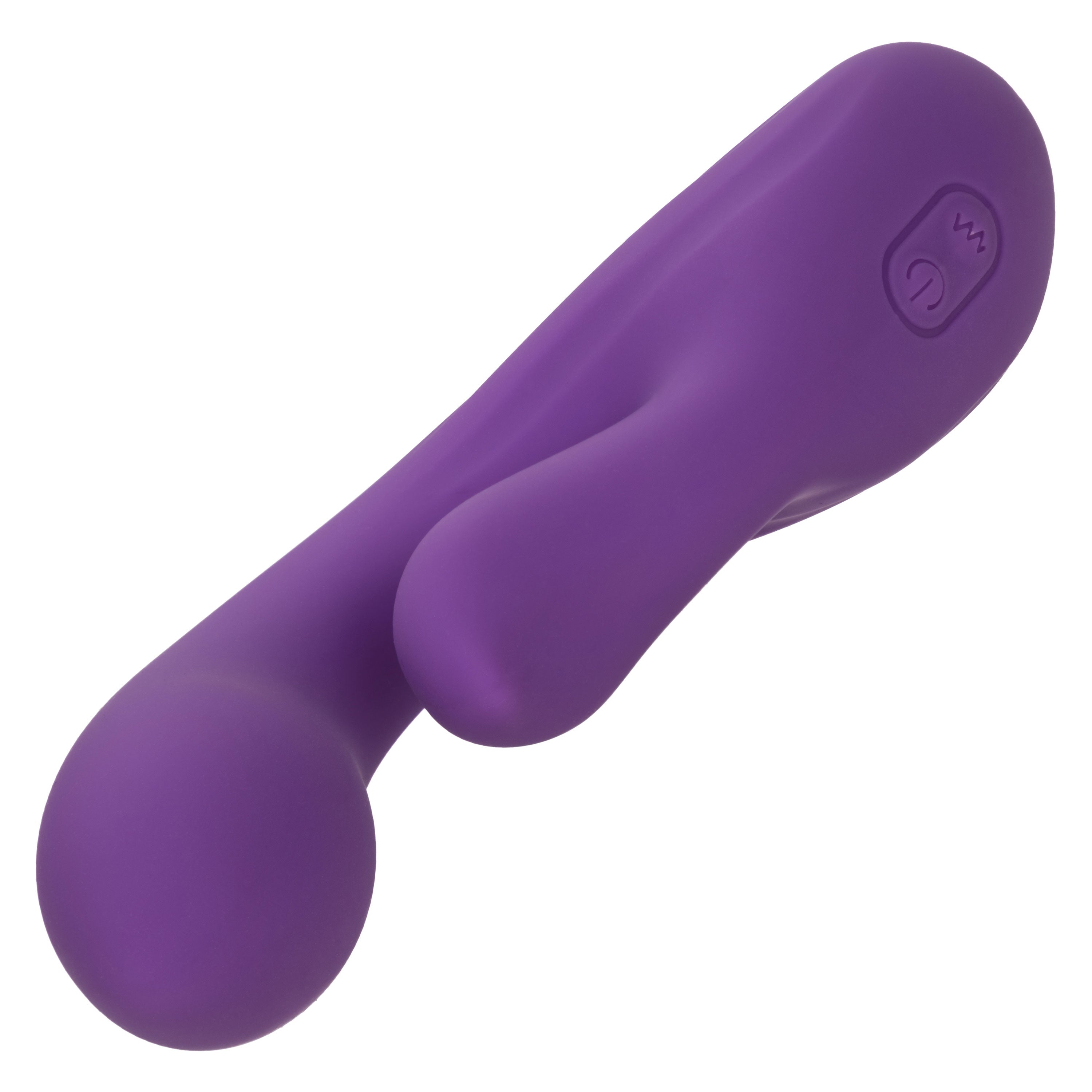 Stella Liquid Silicone Dual Pleaser Purple with 12 Vibration Functions and Rechargeable > Vibrators > Ladies > Rabbit