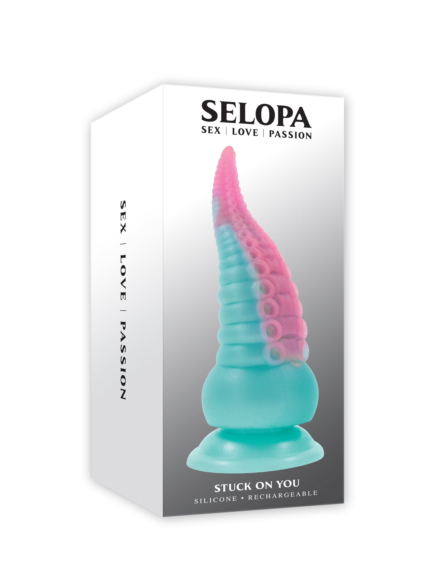 Selopa Stuck On You (7.5 Inch) – Vibrating Dong with Suction Cup Multi > Dildos > Fantasy