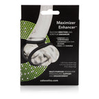 Maximizer Enhancer Triple Silicone Ring Set Black with 2 Inch Base, 1.5 Inch Scrotum, and 1.25 Inch Shaft Rings > Cock Ring > Sets
