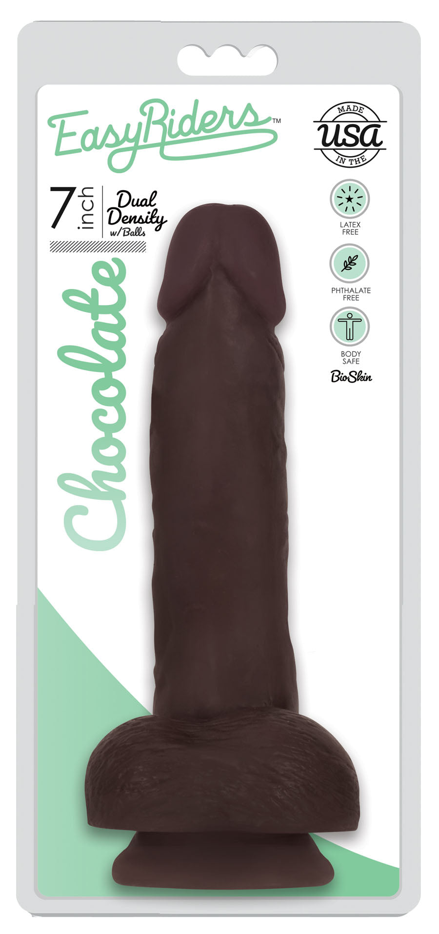 Easy Riders 7 Inch Slim Dong With Balls by Curve Toys
