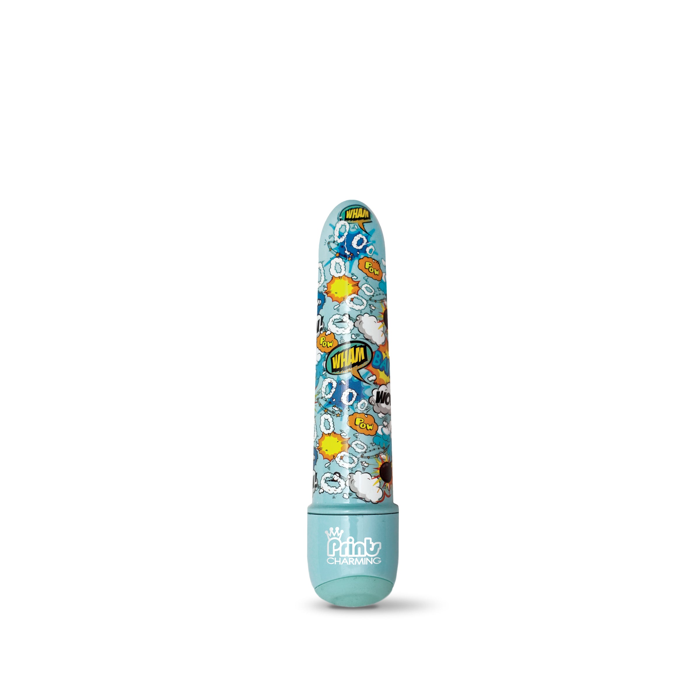 Prints Charming Pop Tease 5 Inch Mini Vibe Wham Blue > Vibrators > Mini Vibrators