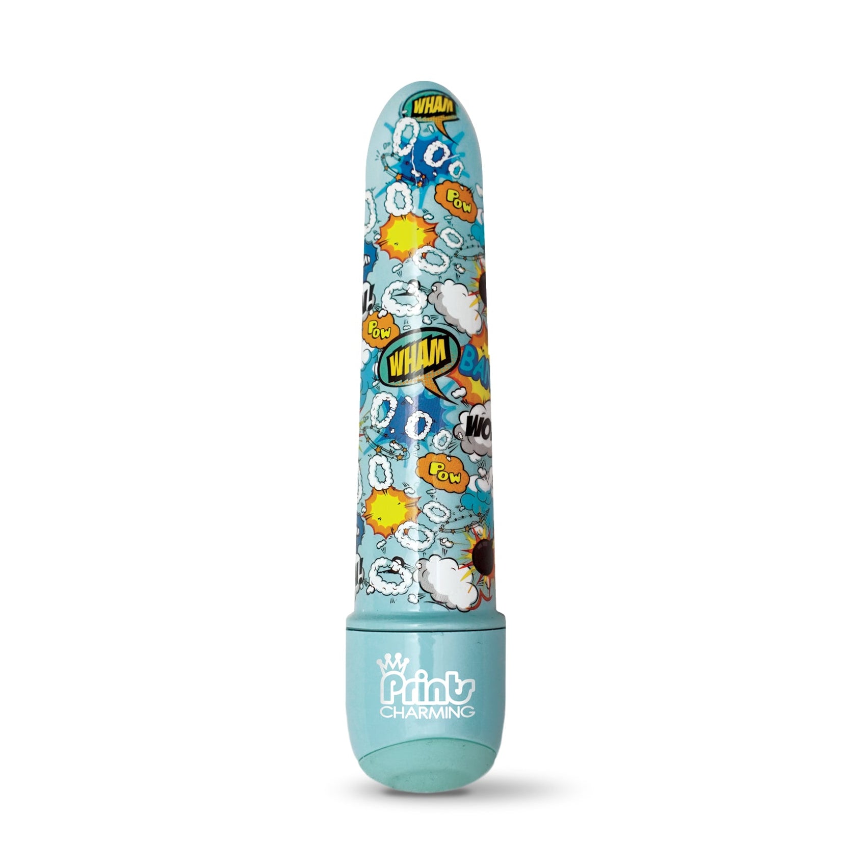 Prints Charming Pop Tease 5 Inch Mini Vibe Wham Blue Blue > Vibrators > Mini Vibrators