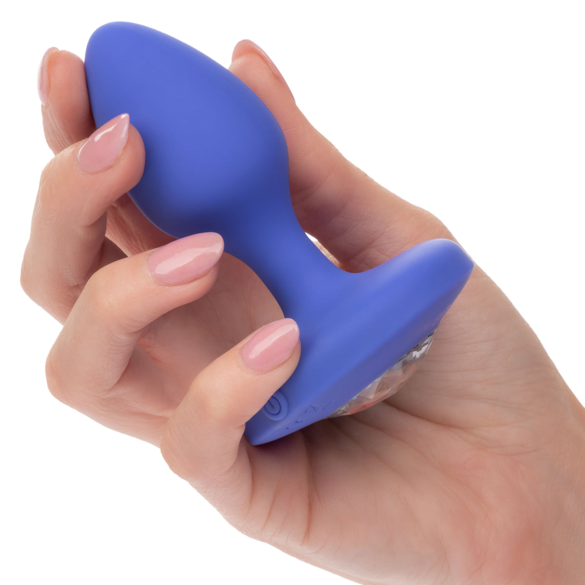 Cheeky Gems Collection Medium 3.5 Inches Silicone Butt Plug with Interchangeable Gems > Anal Range > Jewel Butt Plugs