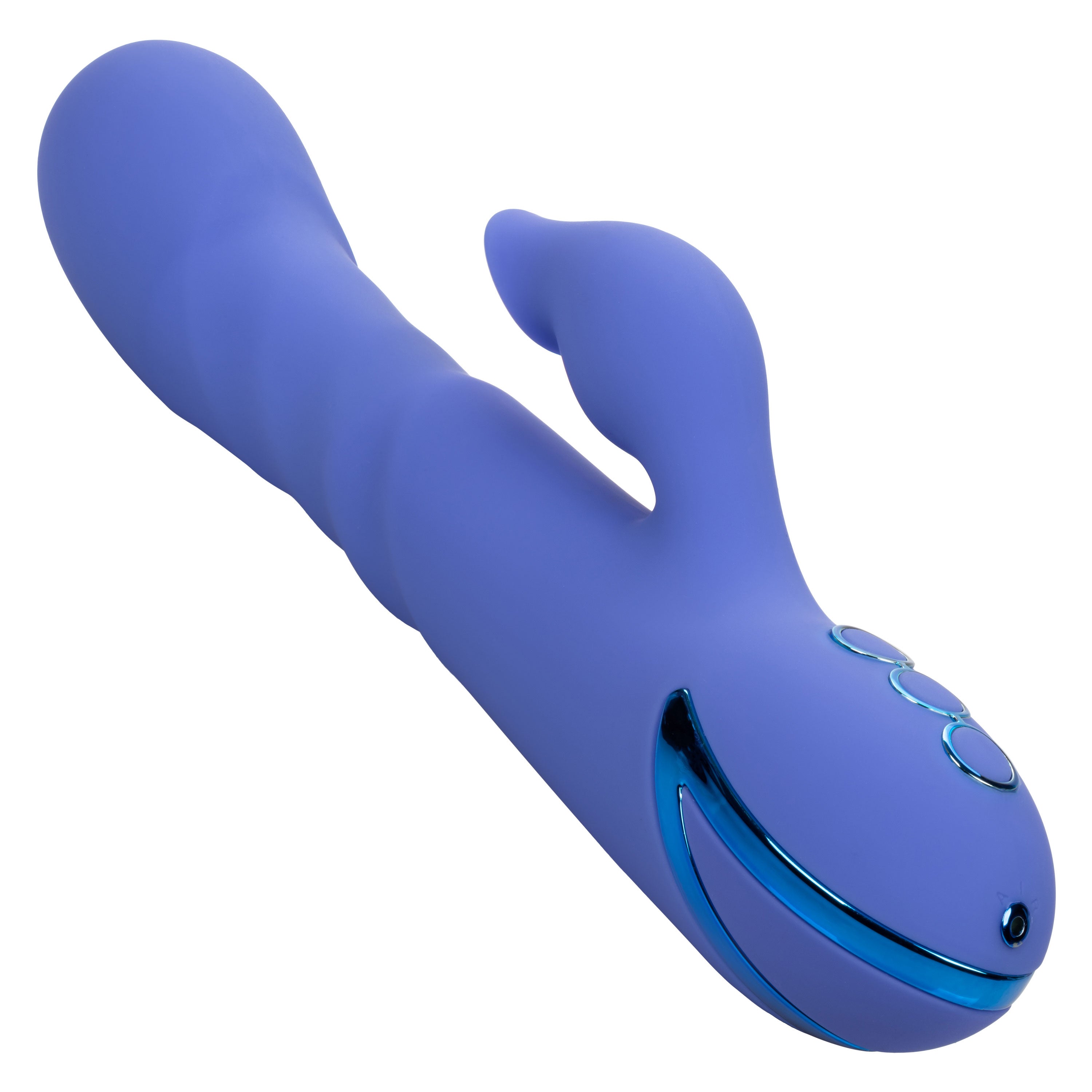 California Dreaming LA Love (Blue) – Silicone Triple Motor Massager with Suction and Vibration > Vibrators > Ladies > Rabbit Multi