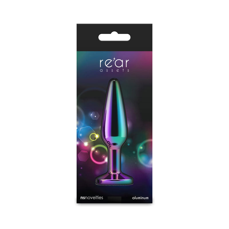 Rear Assets Tapered (Gunmetal Black) – Lightweight Anal Plug Multi Butt Plugs