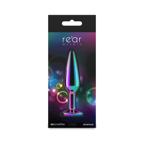 Rear Assets Tapered (Gunmetal Black) – Lightweight Anal Plug Multi Butt Plugs