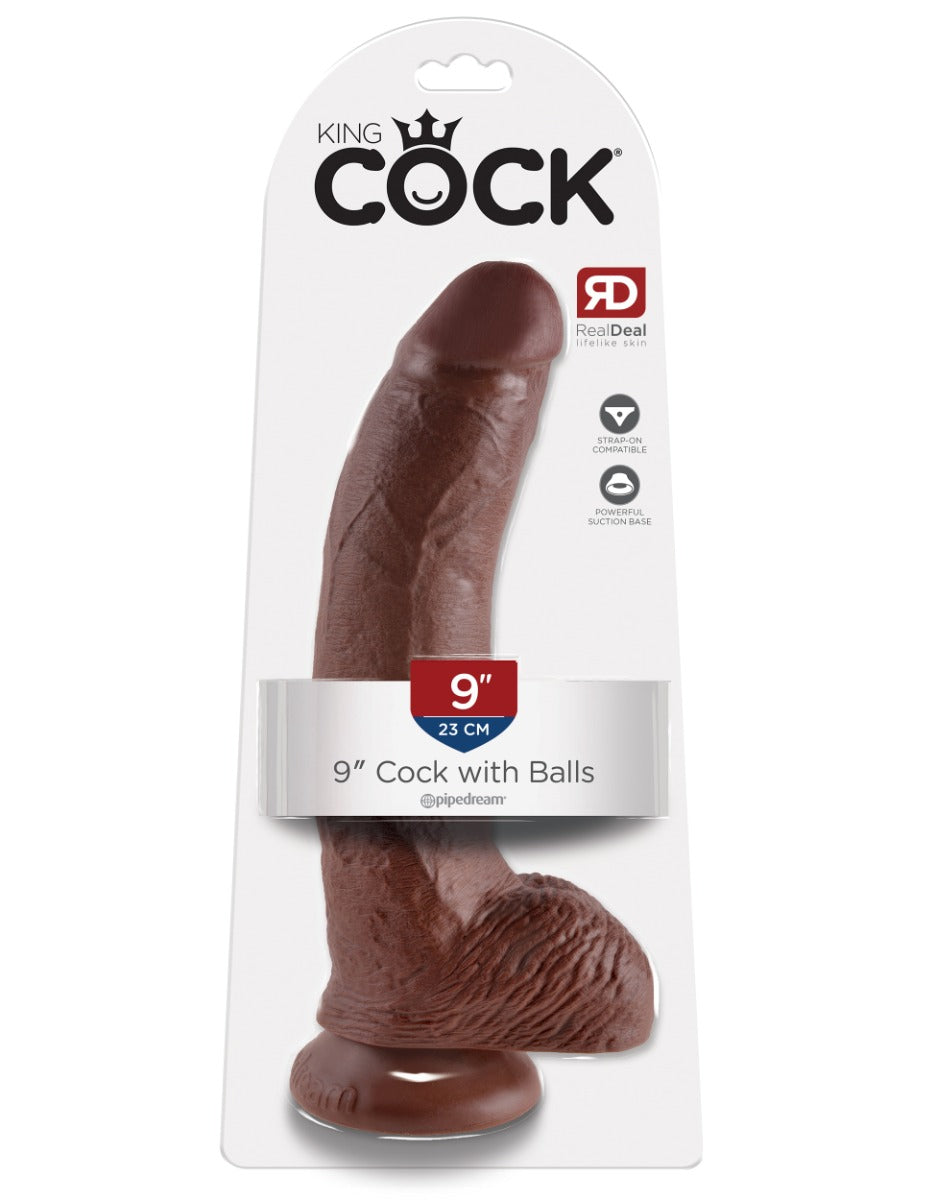 King Cock Realistic Dildo with Balls – 6 to 11 Inch > Dildos > Realistic Dildos