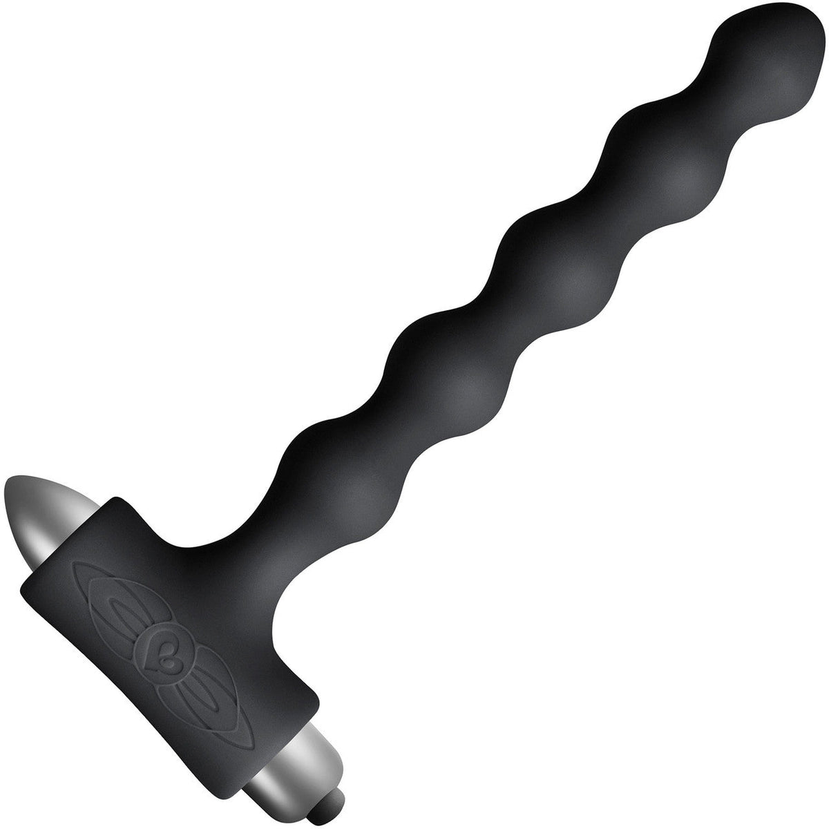 Petite Sensations Pearls Black Vibrating Anal Beads - 6.75 Inch > Anal Range > Anal Beads