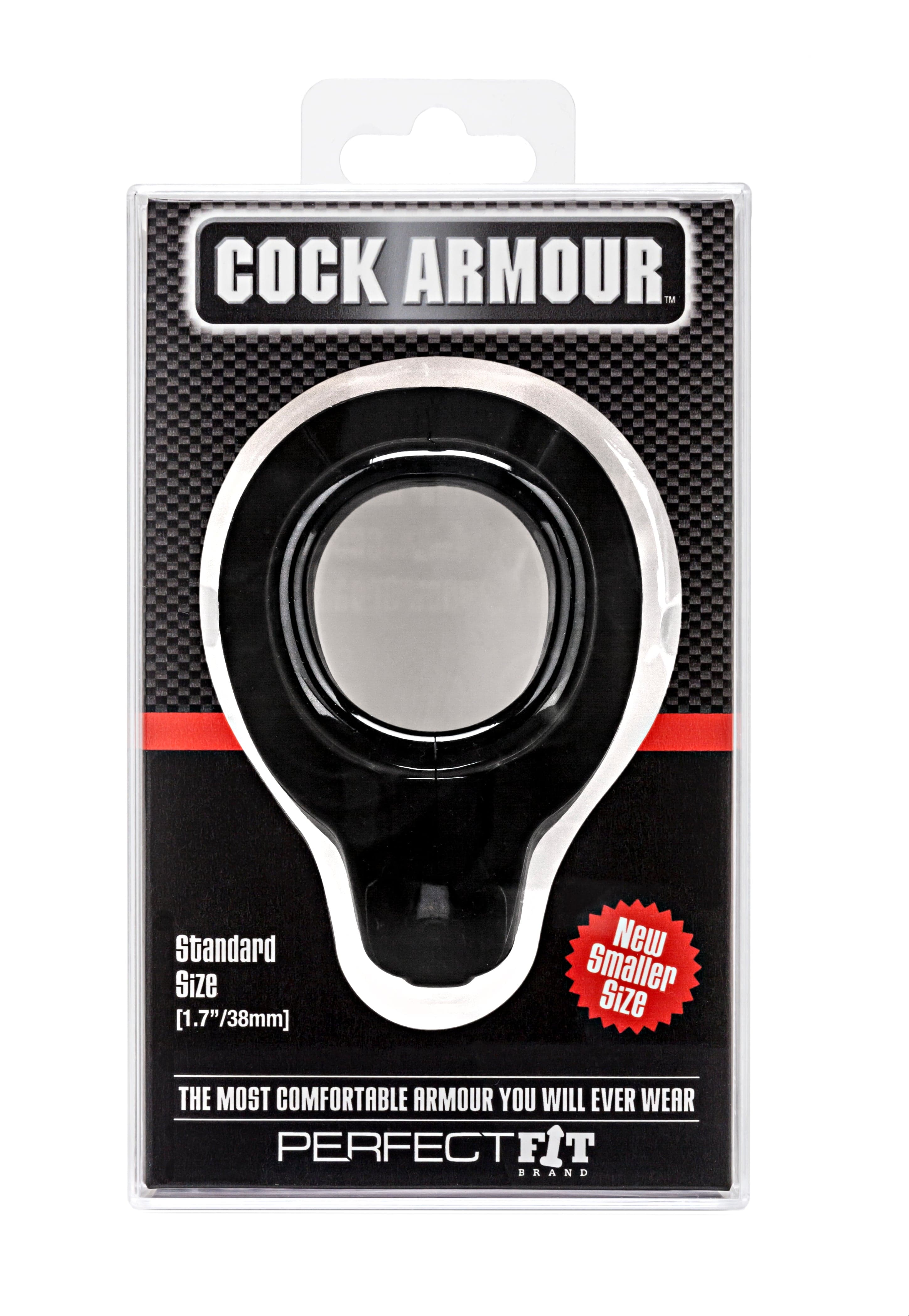 PerfectFit Adult Toys Black Cock Armour Large 852184004288