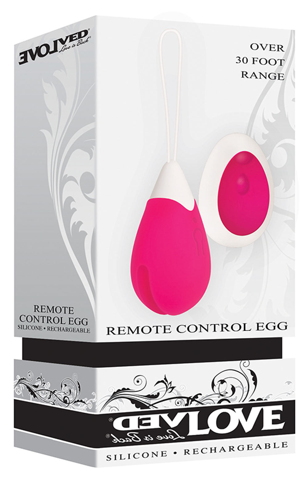 Evolved Remote Control Egg 2.5 Inch Vibrator > Sex Toys For Ladies > Vibrating Eggs