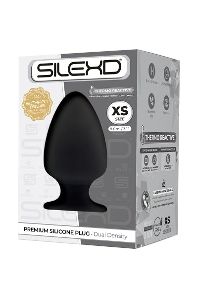 Plug anal The Original Model 1 noir 8 cm - SilexD - Eveil Secret