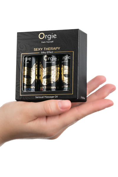 Orgie Sexy Therapy Mini Size Collection – Sensual Massage Oil Set 3x 30ml > Essentials > Massage Gift Set