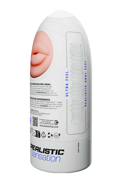 Alive Oral Flex Masturbator Medium > Sex Toys For Men > Masturbators Cup