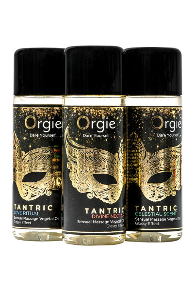 Orgie Tantric Mini Size Collection (3 x 30 ml) – Massage Oils Set > Essentials > Massage Gift Set