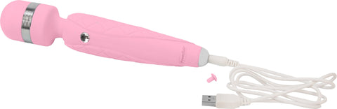 Pillow Talk Cheeky Pink Luxury Self-Care Wand Electric Massager