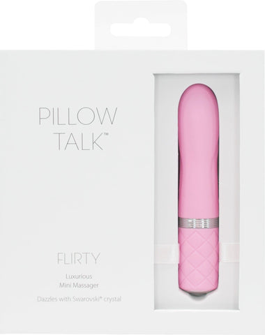 Pillow Talk Flirty Pink Mini Vibrator for Playful Fun Vibrators
