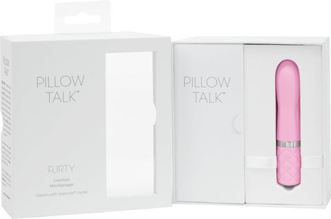 Pillow Talk Flirty Pink Mini Vibrator for Playful Fun Vibrators