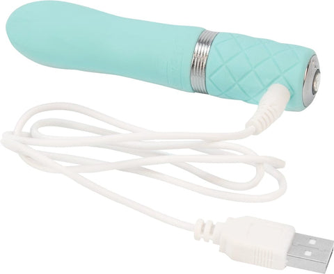 Pillow Talk Flirty Teal Vibrator for Playful Exploration Vibrators