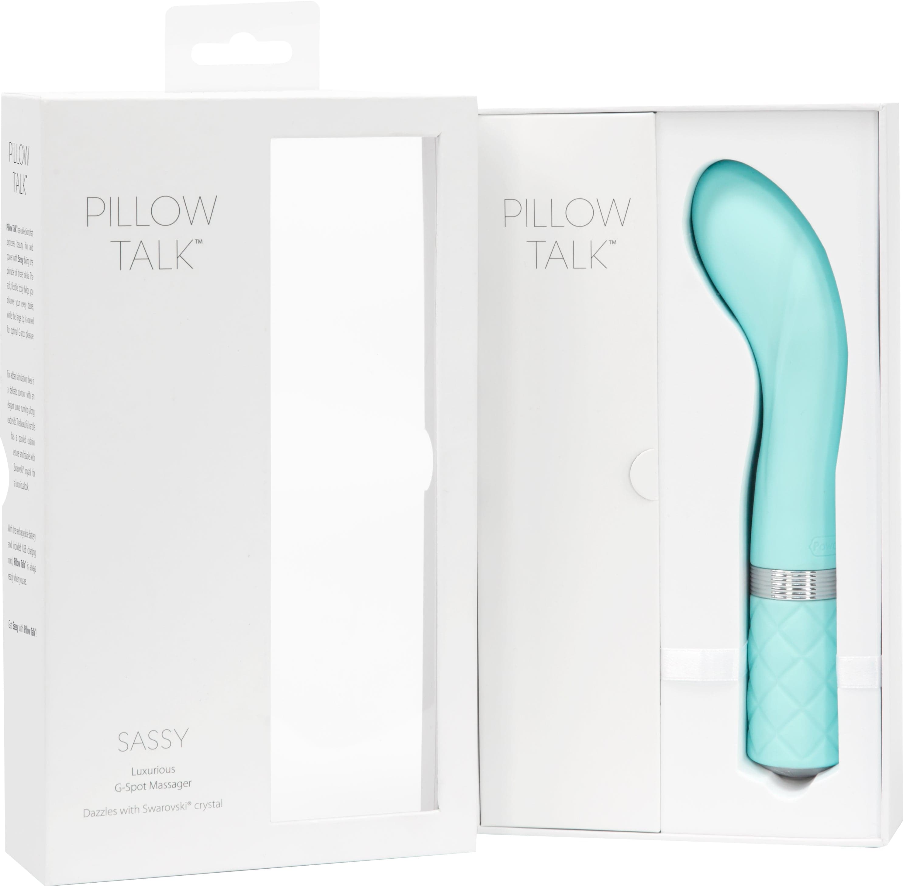 Pillow Talk Sassy (Teal) – G-Spot Vibrator > Sex Toys For Ladies > G-Spot Vibrators