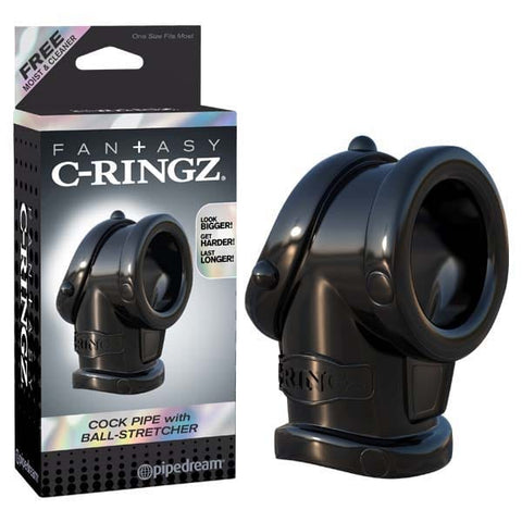 Fantasy C-ringz Cock Pipe With Ball Stretcher Adult Sex Toy COCK RINGS Sling