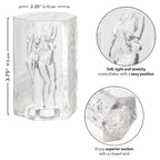 Girls Girls Girls™ Olivia Transparent Handheld Masturbator with Closed-End Suction, Soft and Stretchy Design > Sex Toys For Men > Masturbators > Manual