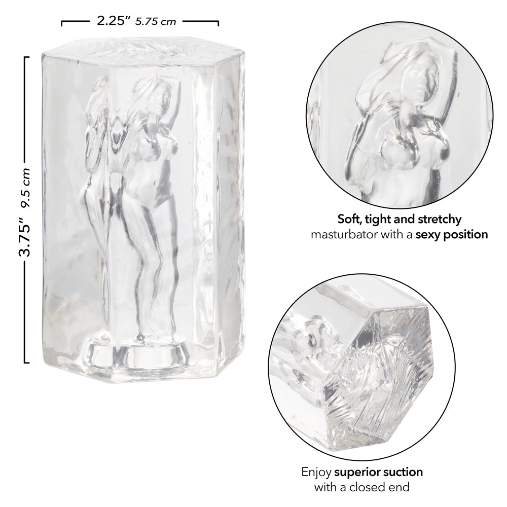 Girls Girls Girls™ Transparent Soft Stretchy Masturbator > Sex Toys For Men > Masturbators > Manual