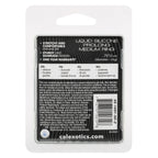 Alpha Liquid Silicone Prolong Medium Ring Black Stretchy Erection Enhancer > Cock Ring > Single