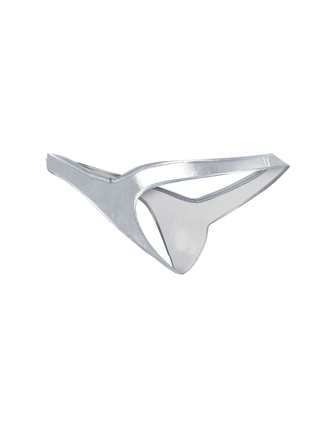 Pouch Enhancing Thong Silver - Provocative - C4M