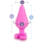 Naughty Candy Heart Be Mine Silicone Anal Plug Gift > Anal Range > Butt Plugs