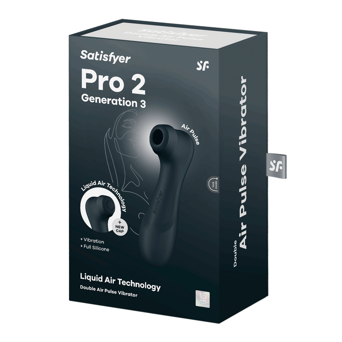 Satisfyer Pro 2 Gen 3 Waterproof Clitoral Stimulator with Air Pulse Technology > Sex Toys For Ladies > Air Pulsation