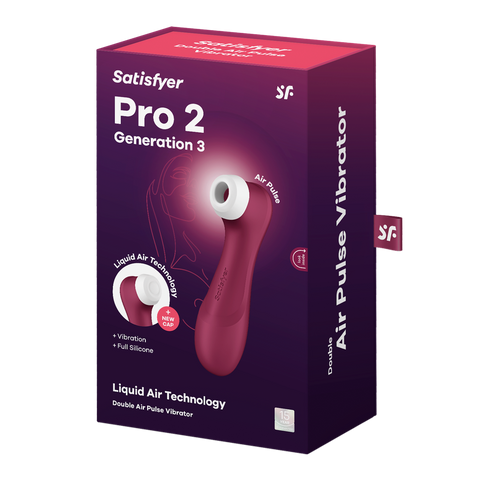 Satisfyer Pro 2 Gen 3 Clitoral Stimulator – Air Pulse Technology Vibrator > Sex Toys For Ladies > Air Pulsation