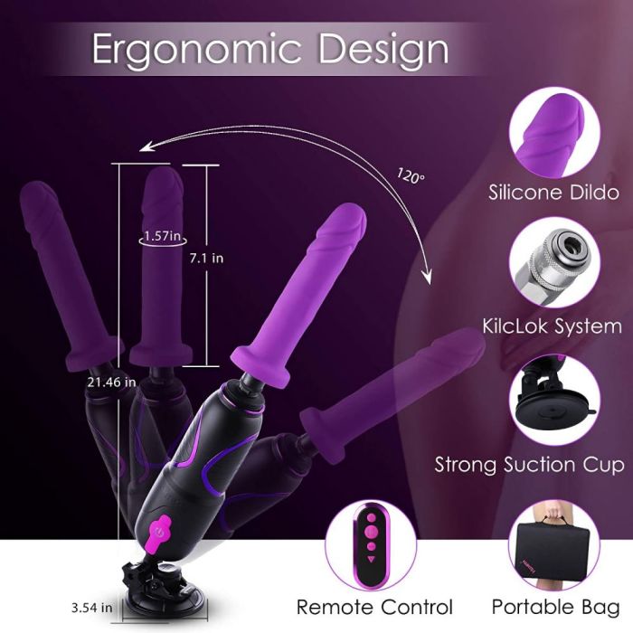 HiSmith - Traveler Pro 3.0 (Remote and App) Sex Machines