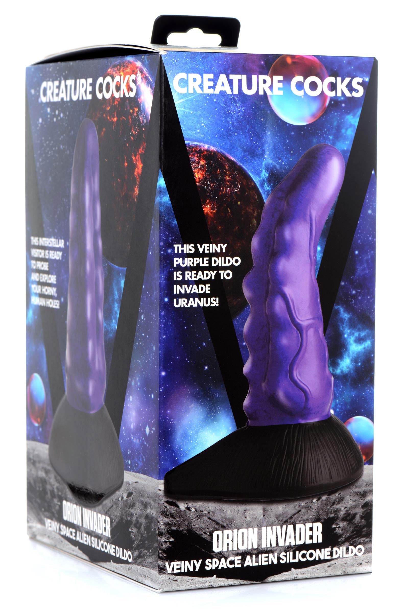 Creature Cocks Orion Invader Veiny Space Alien (Silicone) – Luxury 8 Inch Dildo > Dildos > Fantasy